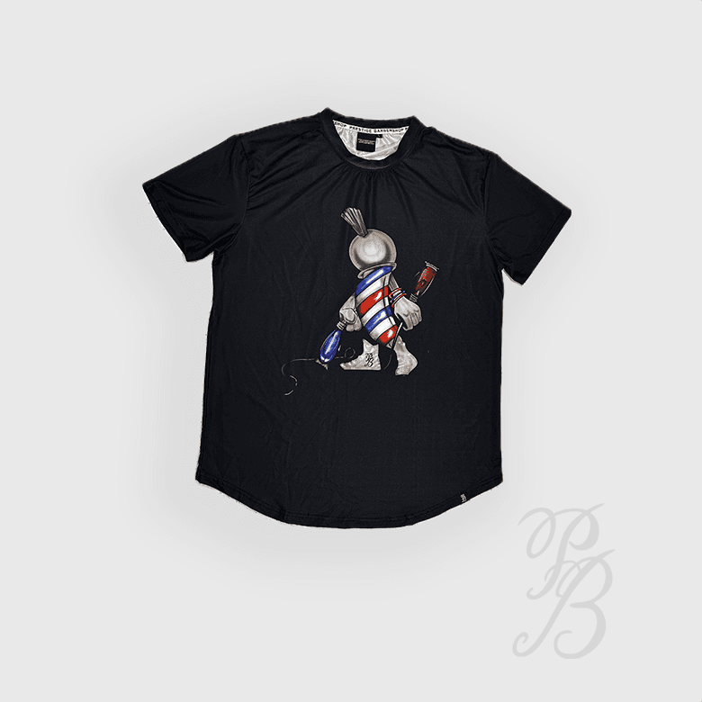 Black Barber Tee